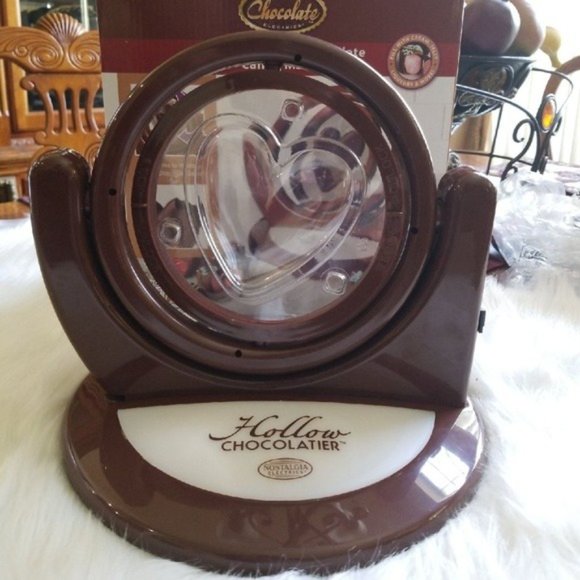 NIB Nostalgia Electrics Holiday Hollow Chocolate Candy Maker - Picture 5 of 11